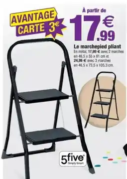 Bazarland Le marchepied pliant offre