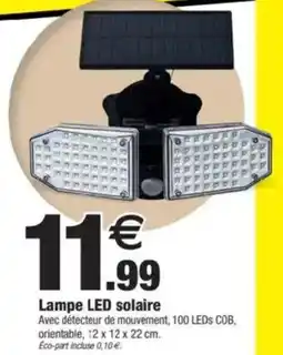 Bazarland Lampe LED solaire offre
