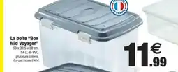 Bazarland La boite Box Mid Voyager offre