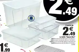 Bazarland La boite Space Box offre