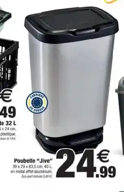 Bazarland Poubelle Jive offre