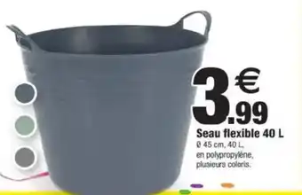 Bazarland Seau flexible offre