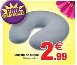 Bazarland Coussin de nuque offre