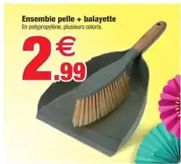 Bazarland Ensemble pelle + balayette offre
