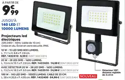 Shopix Projecteurs led électriques offre