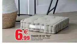 Bazarland Coussin de sol Duo offre