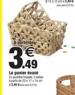 Bazarland Le panier blanc offre