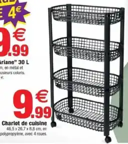 Bazarland Chariot de cuisine offre