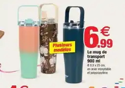 Bazarland Le mug de transport offre