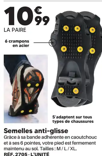 Shopix Semelles anti-glisse offre