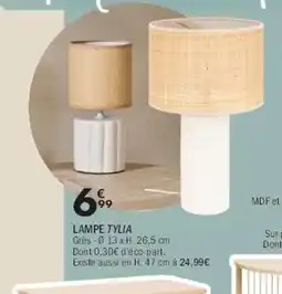 La Foir'Fouille Lampe tylia offre