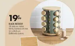 La Foir'Fouille Rack rotatif offre
