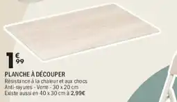 La Foir'Fouille Planche à découper offre