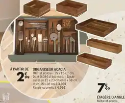 La Foir'Fouille Organiseur acacia offre