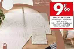 La Foir'Fouille Tapis relief ankara offre