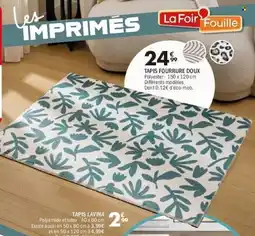 La Foir'Fouille Tapis fourrure doux offre