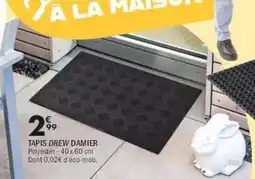 La Foir'Fouille Tapis drew damier offre