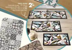 La Foir'Fouille Tapis lavina offre