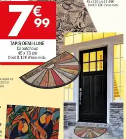 La Foir'Fouille Tapis demi-lune offre