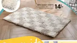 La Foir'Fouille Tapis shaggy damero offre