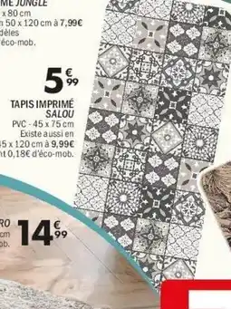 La Foir'Fouille Tapis imprimé salou offre