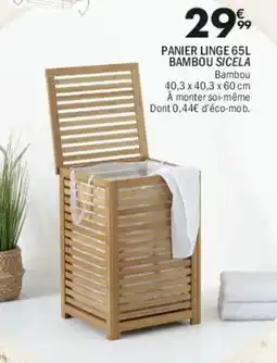 La Foir'Fouille Panier linge bambou sicela offre
