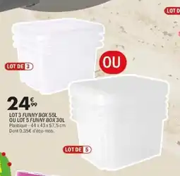 La Foir'Fouille Lot 3 funny box ou lot 5 funny box offre