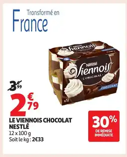Auchan NESTLÉ Le viennois chocolat offre