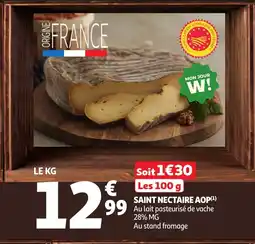 Auchan Saint nectaire aop offre