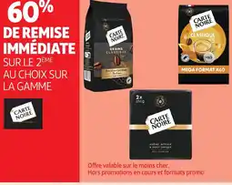 Auchan CARTE NOIRE Sur la gamme offre