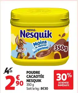 Auchan NESQUIK Poudre cacaotée offre