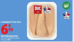Auchan DUC Filets de poulet offre