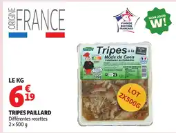 Auchan Tripes paillard offre