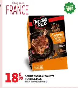 Auchan TENDRE & PLUS Souris d'agneau confite offre