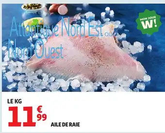 Auchan Aile de raie offre