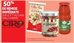 Auchan CIRO Sur la gamme offre