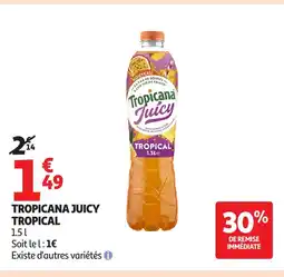 Auchan TROPICANA Juicy tropical offre