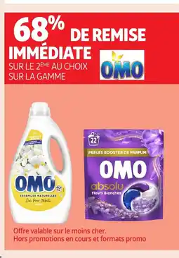 Auchan OMO Sur la gamme offre
