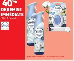 Auchan FEBREZE Sur la gamme offre