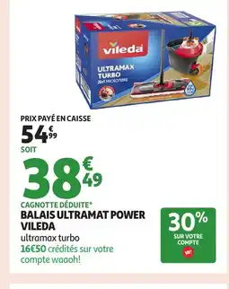 Auchan VILEDA Balais ultramat power offre