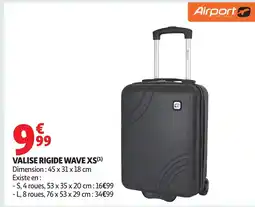 Auchan Valise rigide wave xs offre