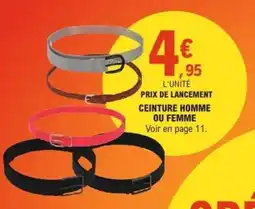 E.Leclerc Ceinture Homme ou Femme offre