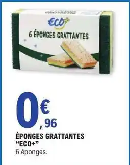 E.Leclerc ÉPONGES GRATTANTES “ECO+” offre