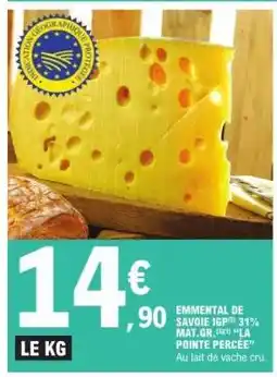 E.Leclerc Emmental De Savoie Igp offre