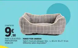 E.Leclerc PANIER POUR ANIMAUX offre