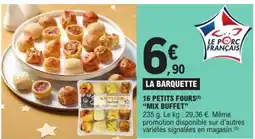 E.Leclerc 16 PETITS FOURS MIX BUFFET offre