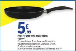 E.Leclerc POÊLE 24CM TFSI COLLECTION “ECO+” offre