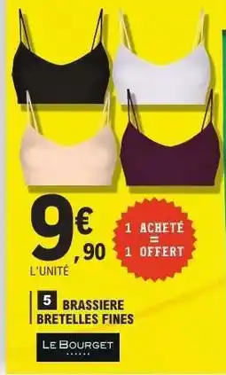 E.Leclerc Brassiere Bretelles Fines offre
