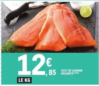 E.Leclerc FILET DE SAUMON DÉSARÊTÉ offre