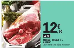 E.Leclerc AGNEAU : EPAULE offre
